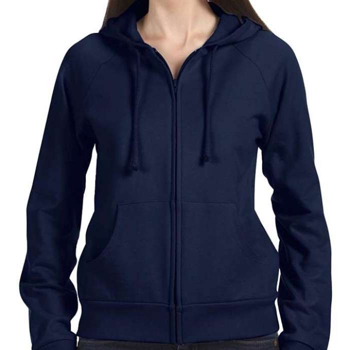 Hoodie zipper navy hotsell