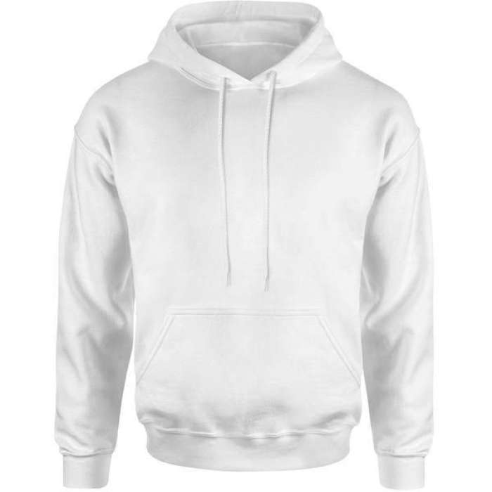 Orignal export quality plain white hoodie for men and women