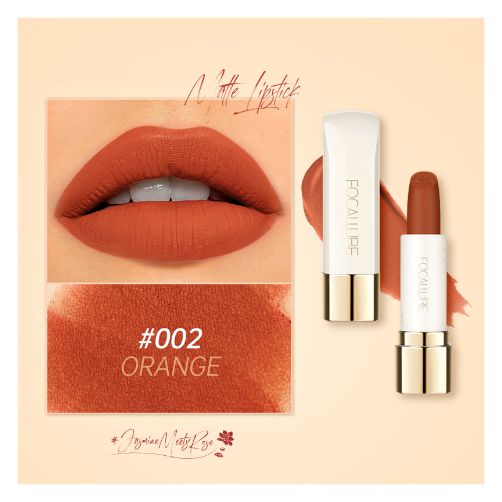 Focallure Pure Matte Lipstick 002 FA-203 #EN-FA-203-002-2 - Front View