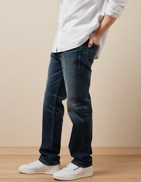 Original Straight Jeans For Men - Stylish Men's Jeans - Available In Blue - AceCart