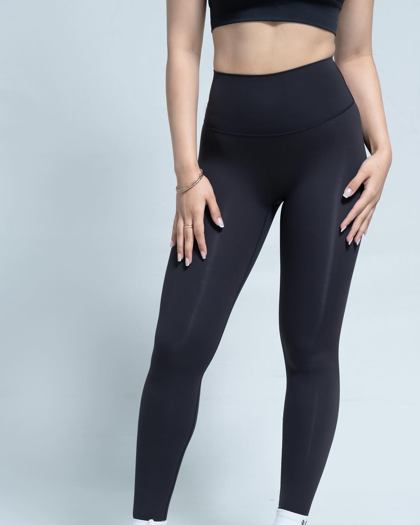 GymFlex Black Leggings By Ace