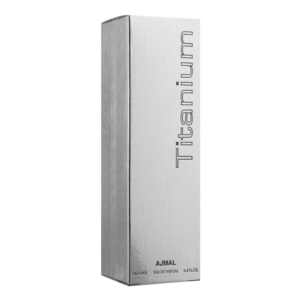 Ajmal Titanium Eau De Parfum, For Men, 100ml - Front View