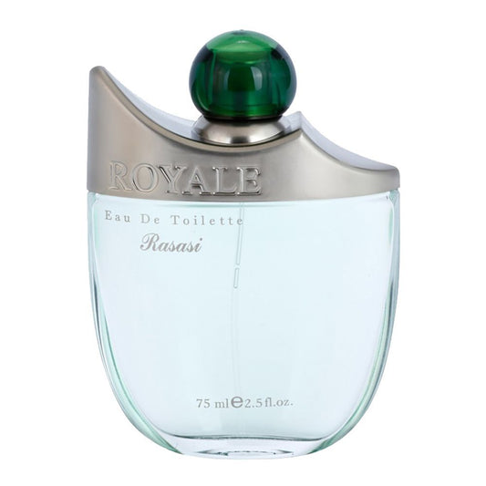 Rasasi Royale Black E.D.T Pour Homme 75ml - Front View