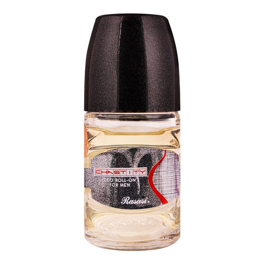 Rasasi Chastity Deo Roll-On For Men, 50ml - Front View