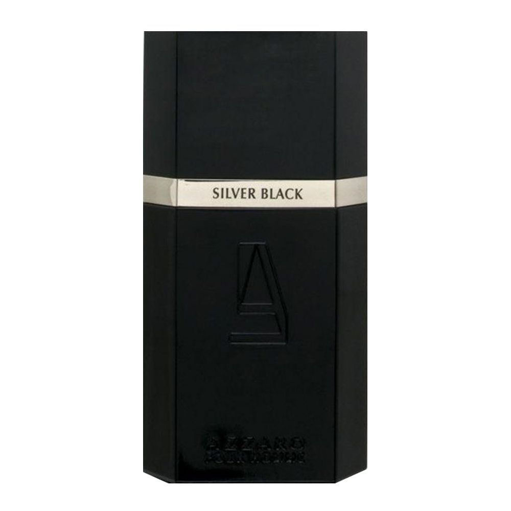 Azzaro Silver Black Pour Homme Eau de Toilette 100ml - Front View