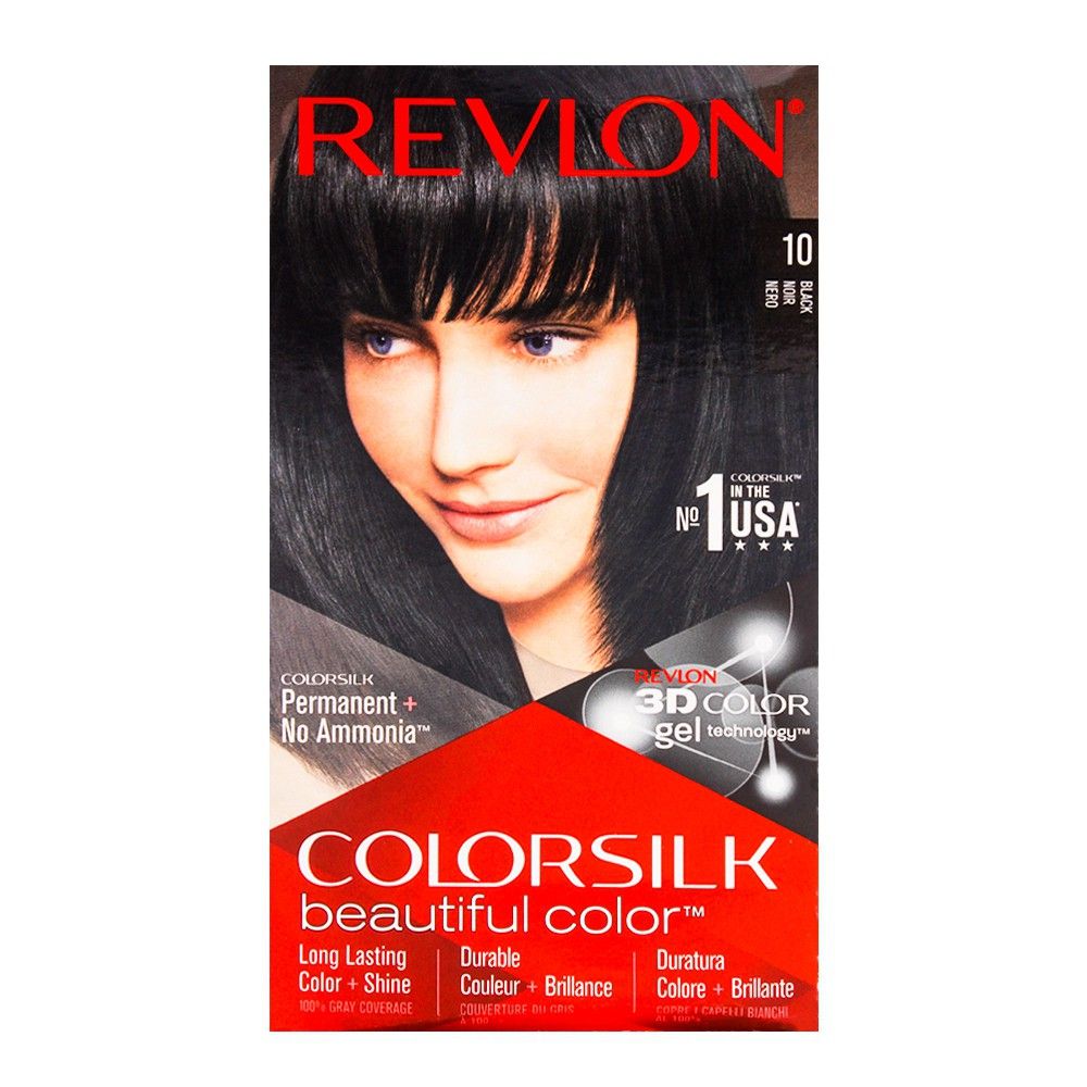 Revlon Colorsilk Black Hair Color 10 -  Front View