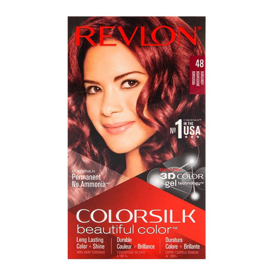 Revlon Colorsilk Burgundy Hair Color 48 -  Front View