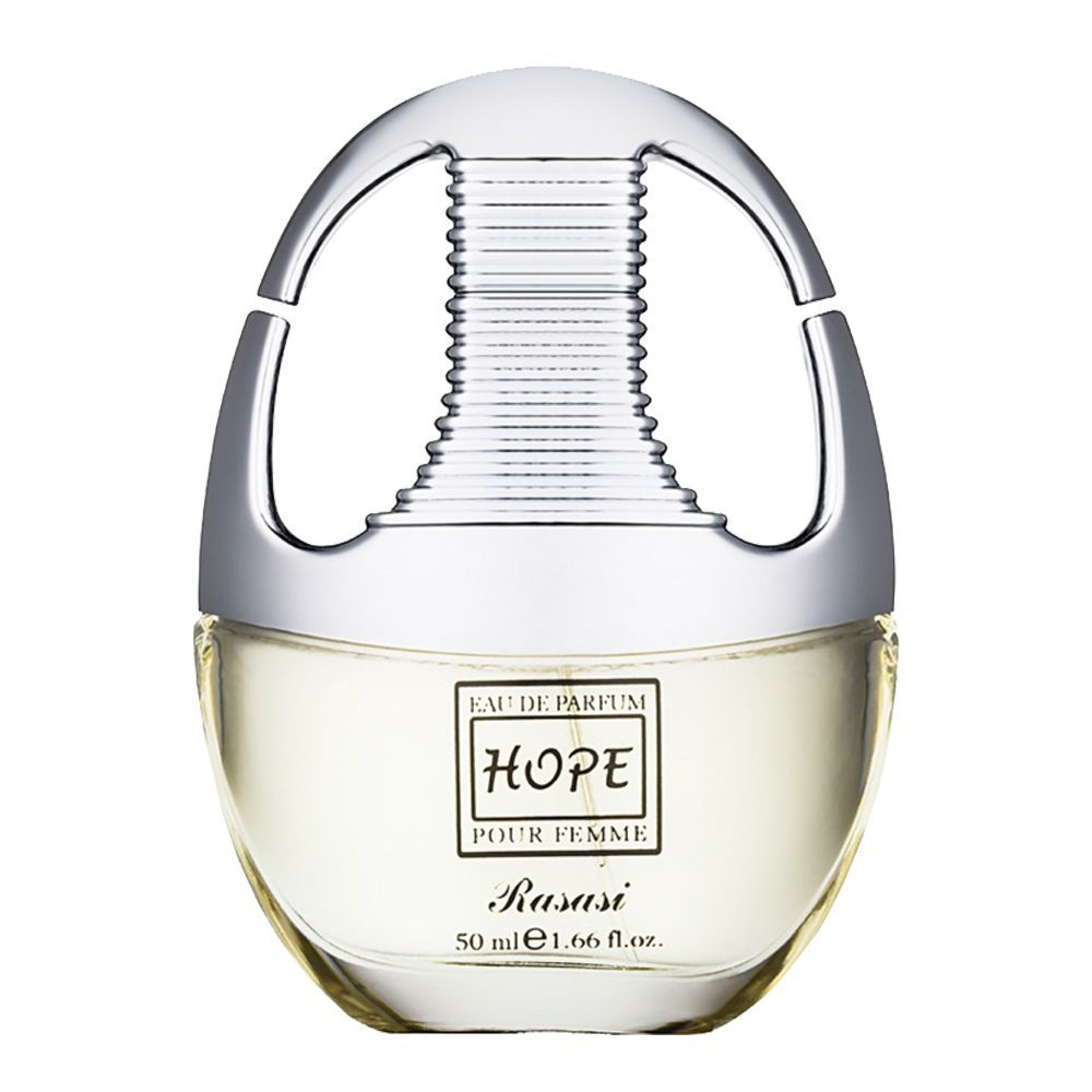 Rasasi Hope Silver Women Perfume 50ml - Front View