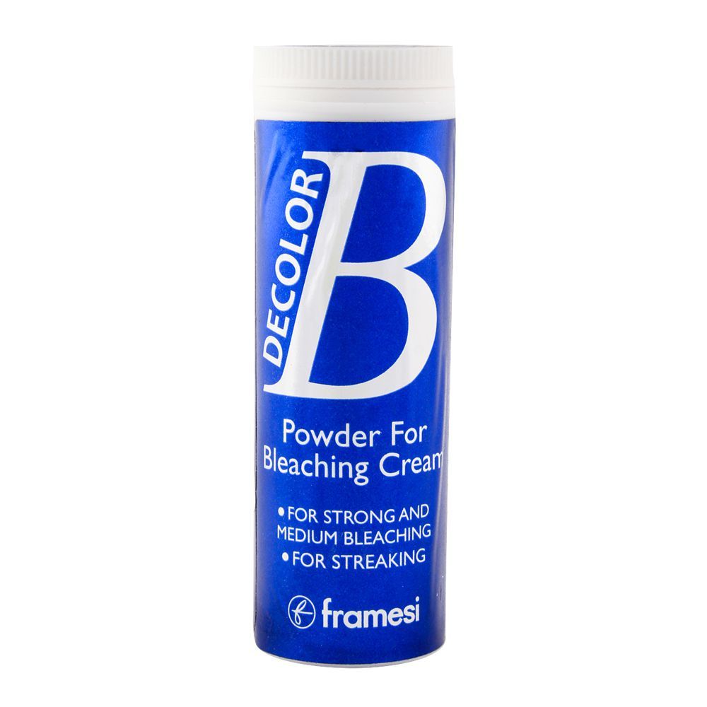 Framesi Decolor B Powder Bottle - Front View