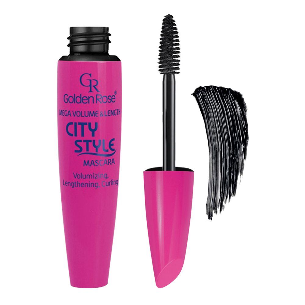 Golden Rose City Style Mega Volume & Length Mascara - Front View