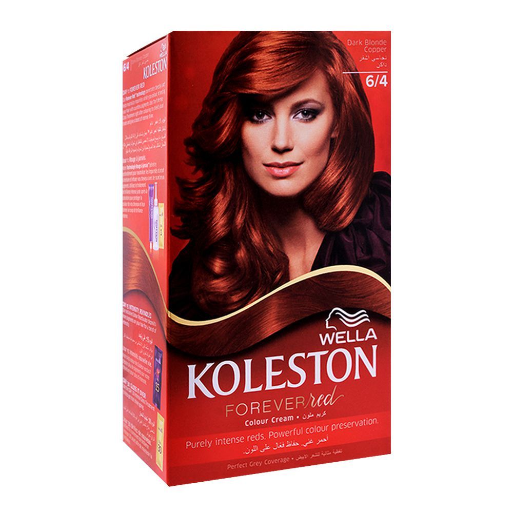 Wella Koleston Color Cream Kit, 6/4 Mahogany -  Front View