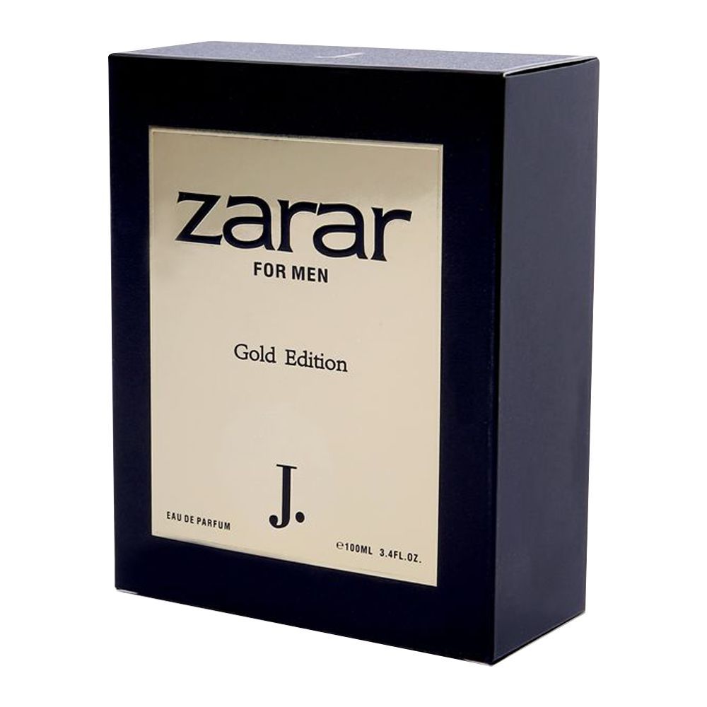 Junaid Jamshed J. Zarar Gold Edition For Men Eau De Parfum 100ml