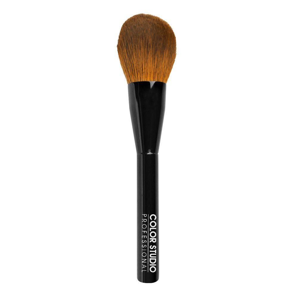 Color Studio Powder Brush, Works Best For Applying Loosed Or Pressed Powder - Front View