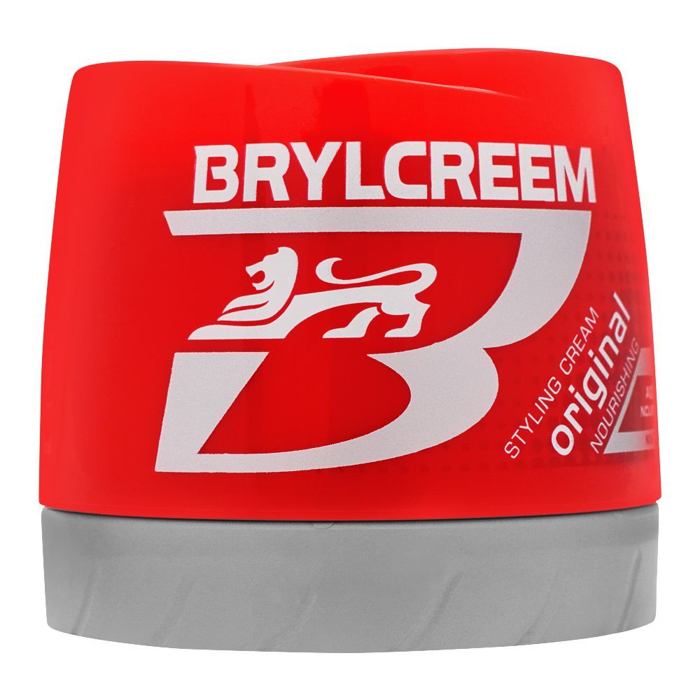 Brylcream Original Hair Styling Cream, 125ml - Front View