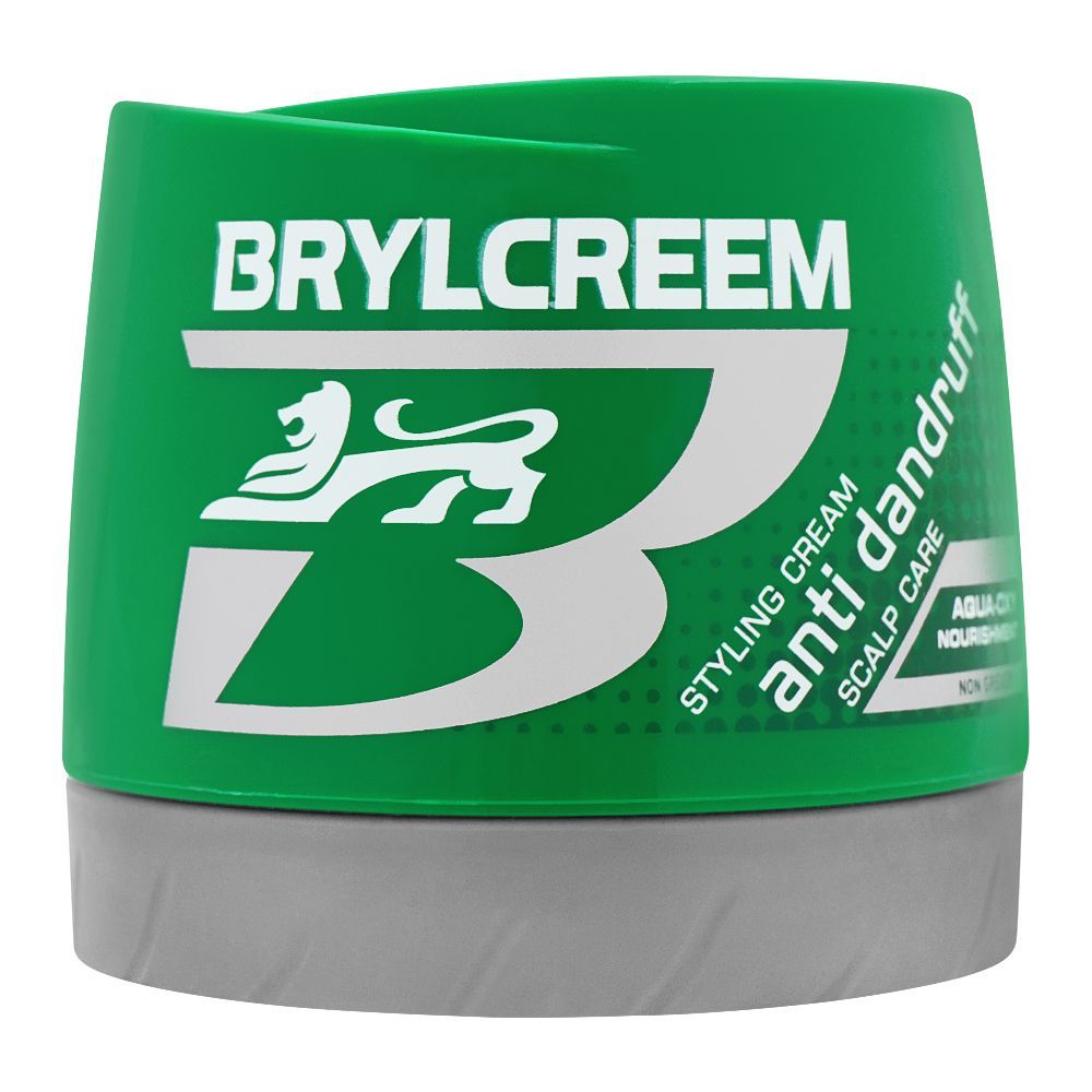 Brylcream Anti Dandruff Hair Styling Cream, 125ml - Front View