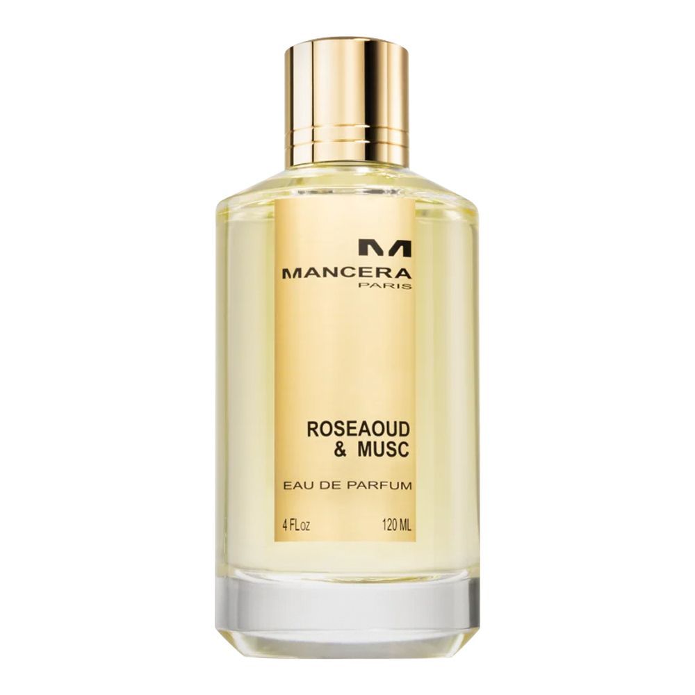 Mancera Rose Aoud & Musc Eau De Parfum, For Men & Women, 120ml - Front View