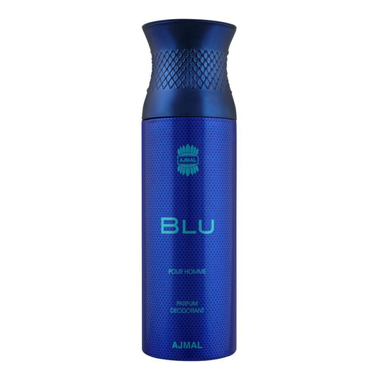 Ajmal BLU Pour Homme Deodorant, 200ml - Front View