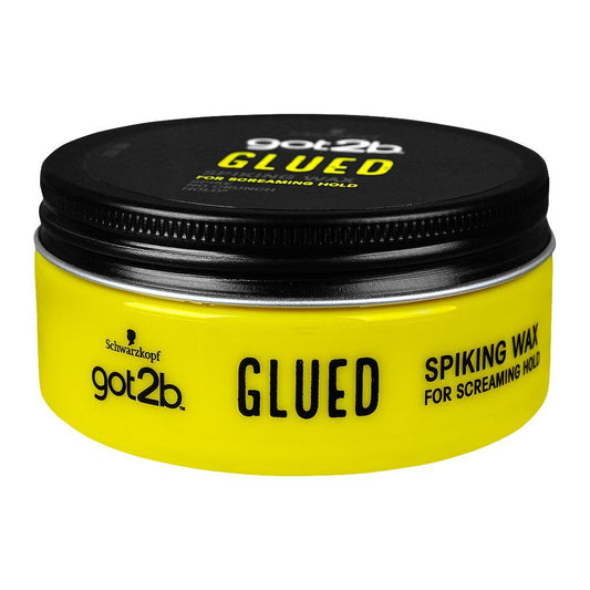 Schwarzkopf Got2b Glued Spiking Wax, Hair Wax, 75ml - Front View