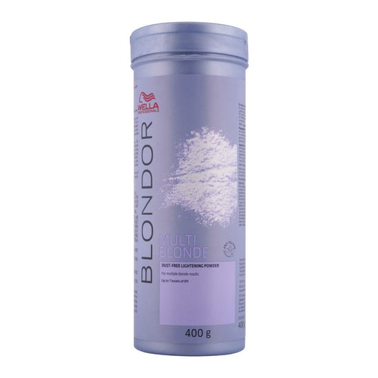 Wella Blondor Multi Blonde Dust-Free Lightening Powder, 400g - Front View