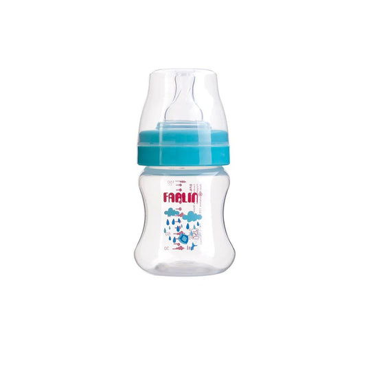 Farlin Mom Fit Anti-Colic PP Wide Neck Feeding Bottle, 0m+, 150ml, AB-42012-B - Front View