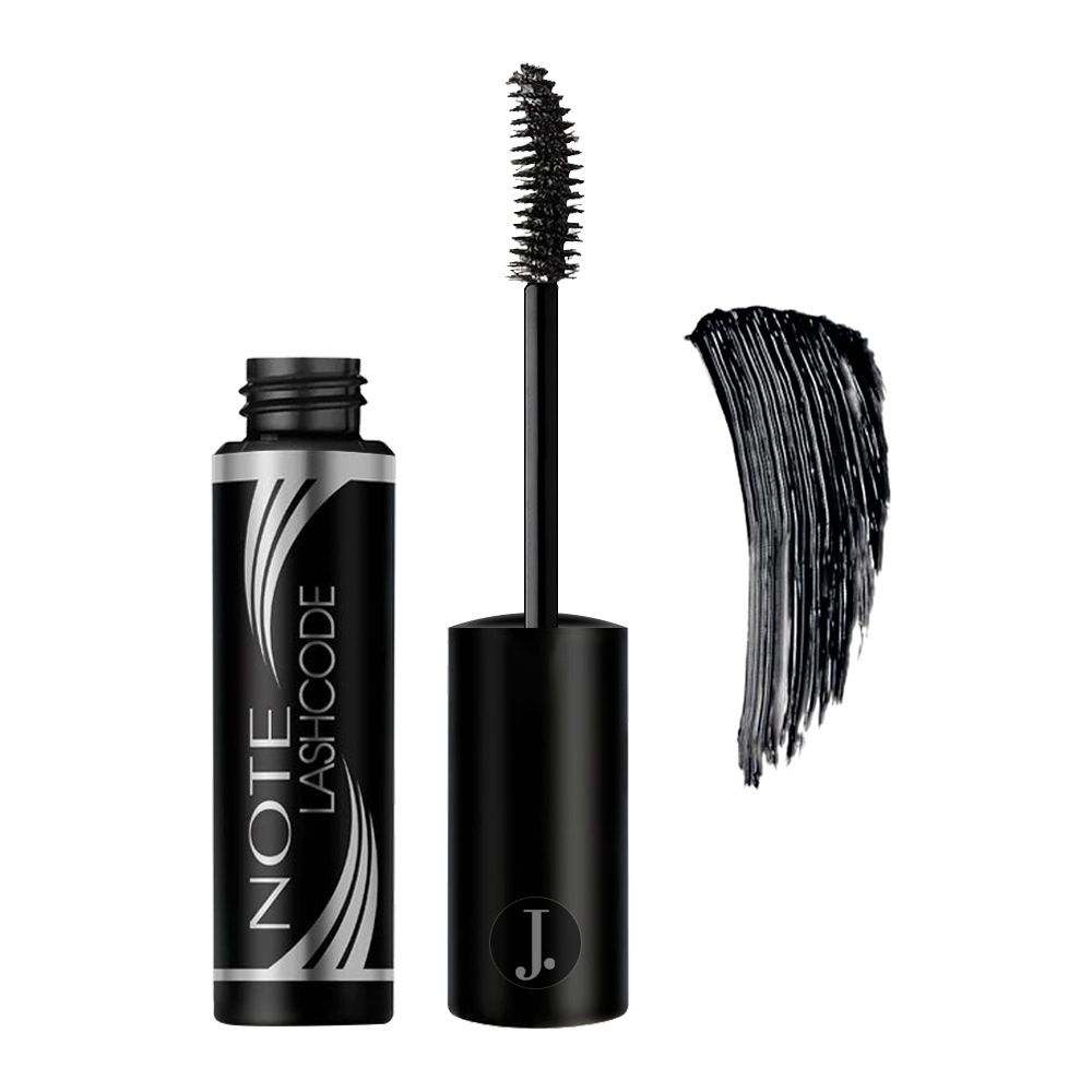 J. Note Lashcode Mascara, With Vitamin E - Front View