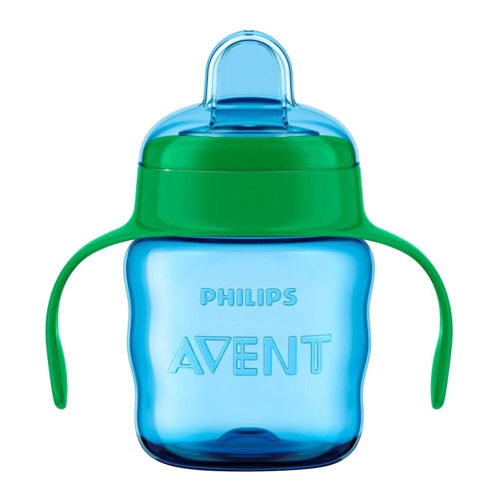 Avent Easy Sip Spout Cup 200ml Green - 551/05 - Front View