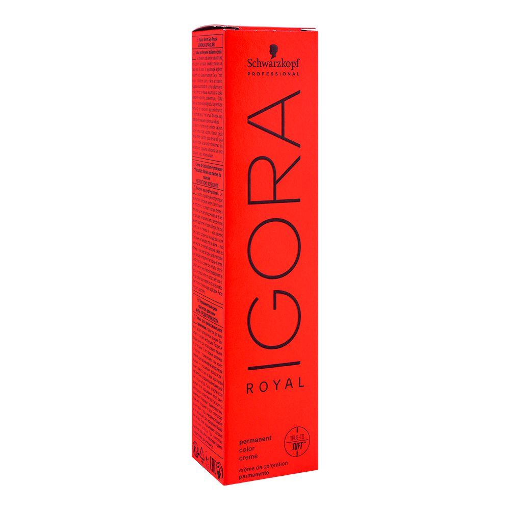 Schwarzkopf Igora Royal Hair Color, 6-6 Dark Blonde Chocolate -  Front View