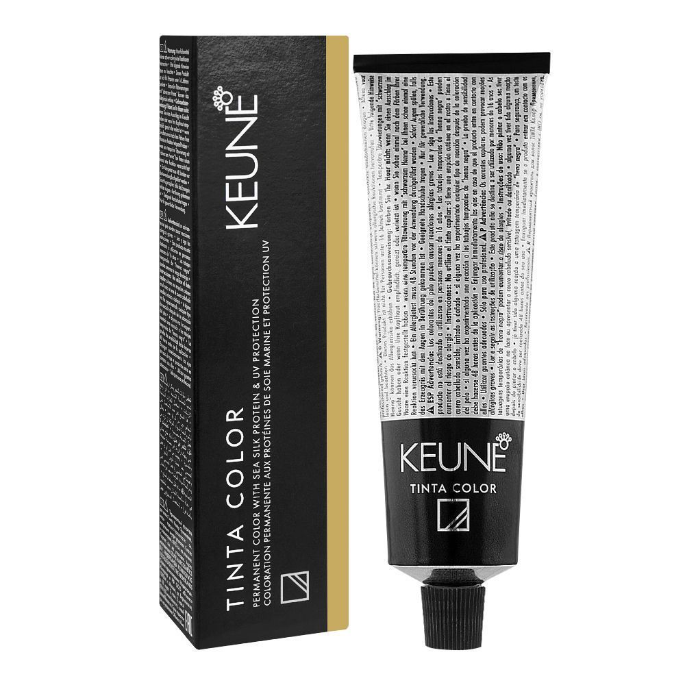 Keune Tinta Hair Color With Sea Silk Protein & UV Protection, 4.3 Medium Golden Brown -  Front View