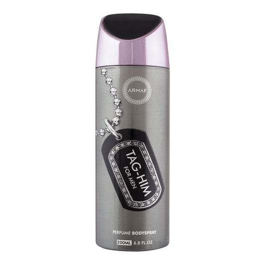 Armaf Tag-Him Body Spray, For Men, 200ml - Front View