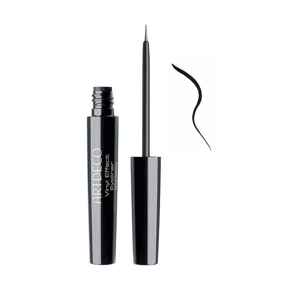 Artdeco Vinyl Effect Long-Lasting Eyeliner, 10 Black - Front View