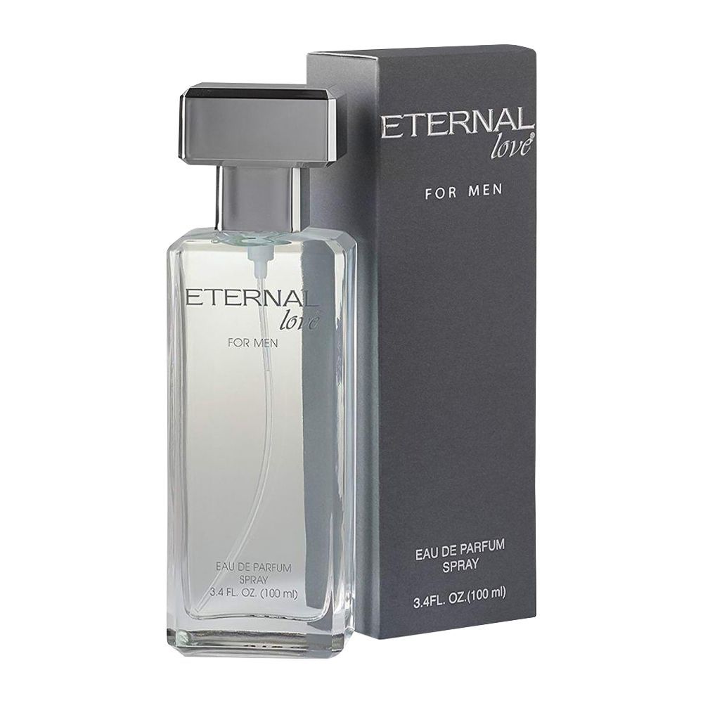 Eternal Love Eau De Parfum, For Men, 100ml - Front View