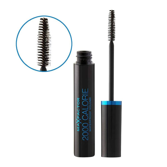 Max Factor 2000 Calorie Waterproof Volume Mascara, Black - Front View