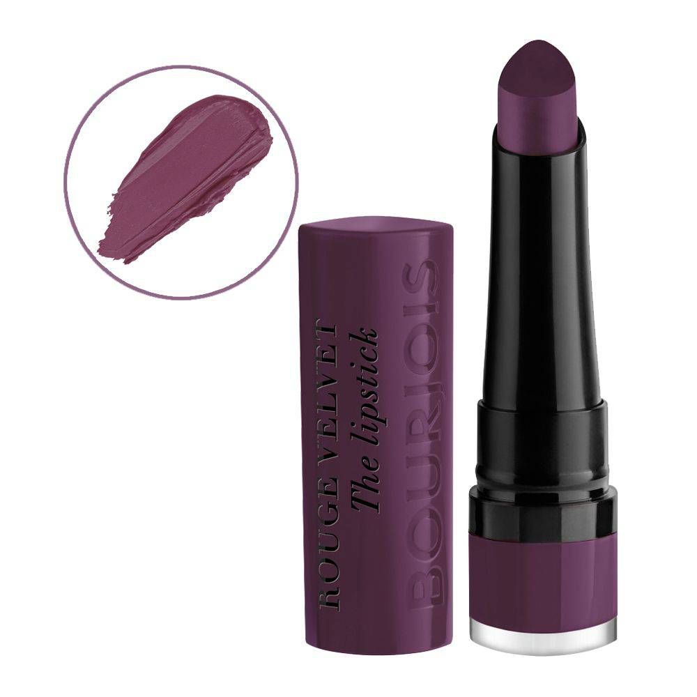 Bourjois Rouge Velvet Lipstick, 20 Plum Royal - Front View