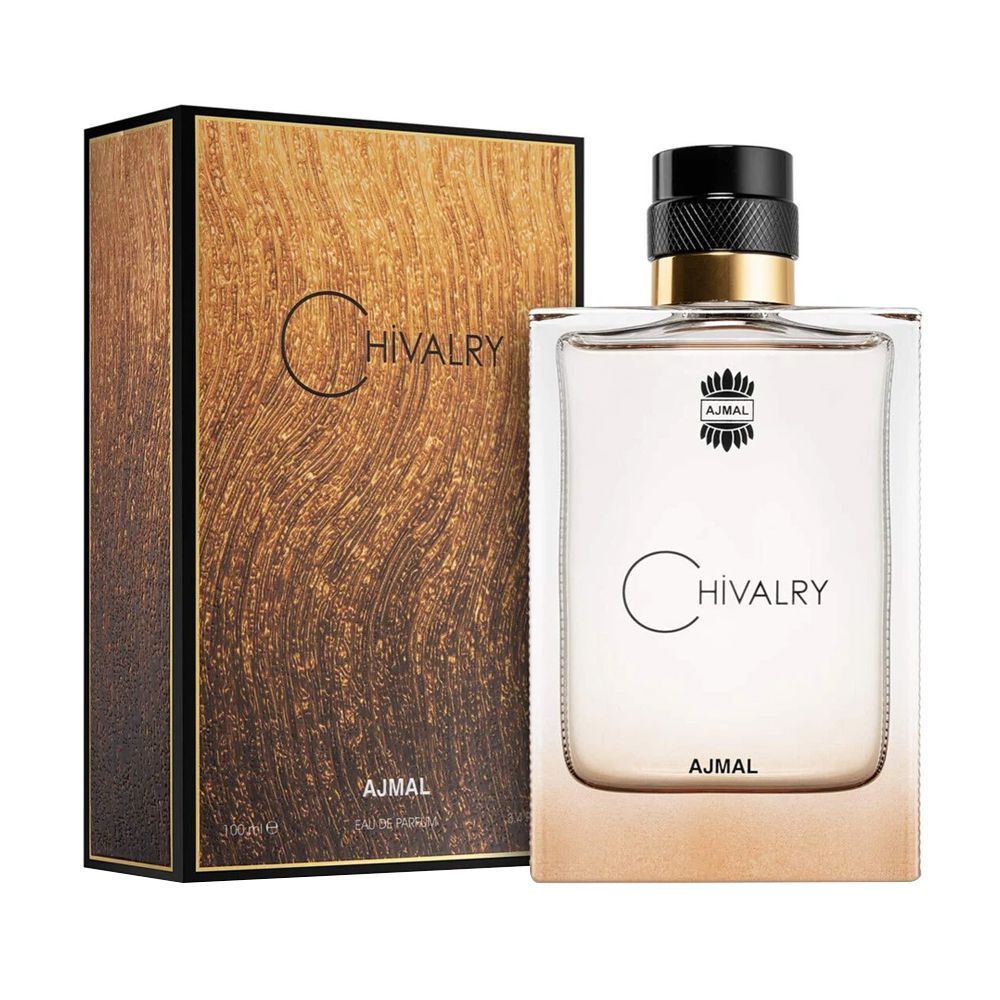 Ajmal Chivalry Man Eau De Parfum, Fragrance For Men, 100ml - Front View