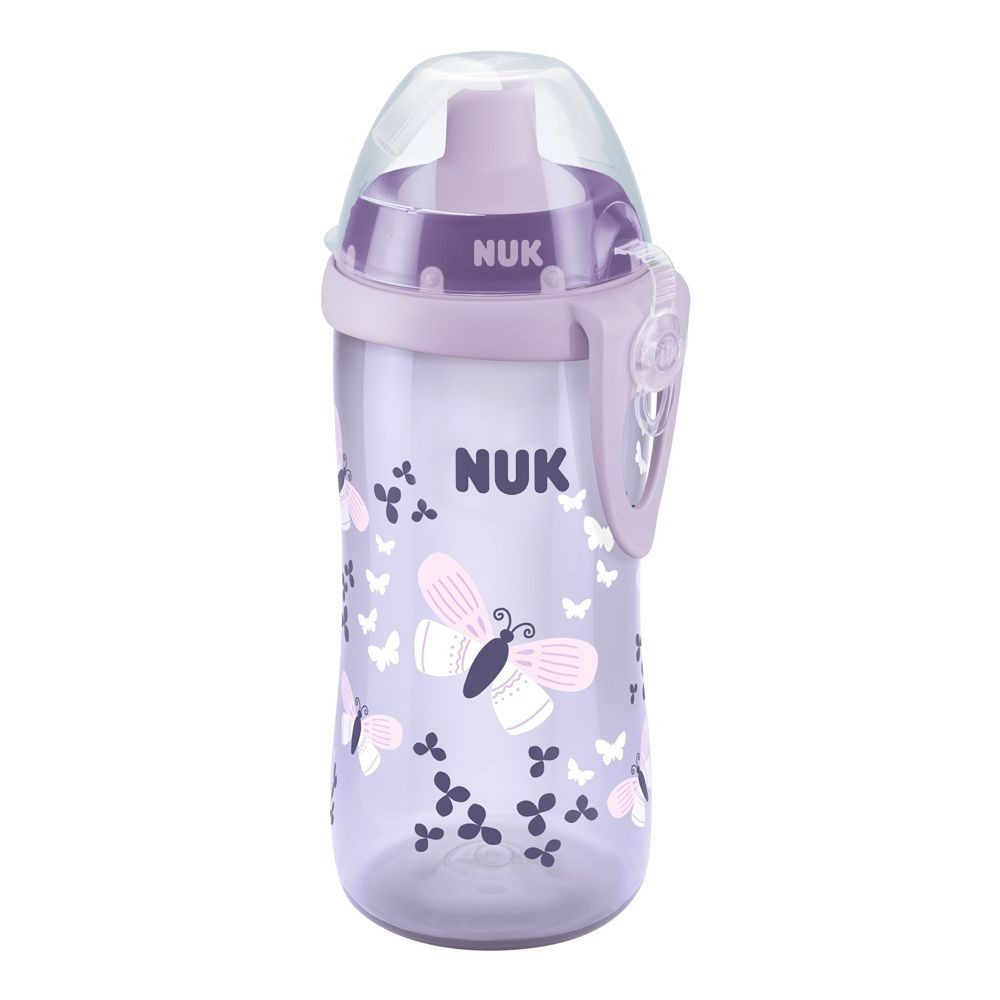 Nuk First Choice Active Cup, Butterfly Art, 12m+, 300ml, 10751082 - Front View