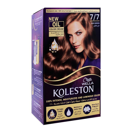 Wella Koleston Color Cream Kit, 7/7 Deer Brown -  Front View