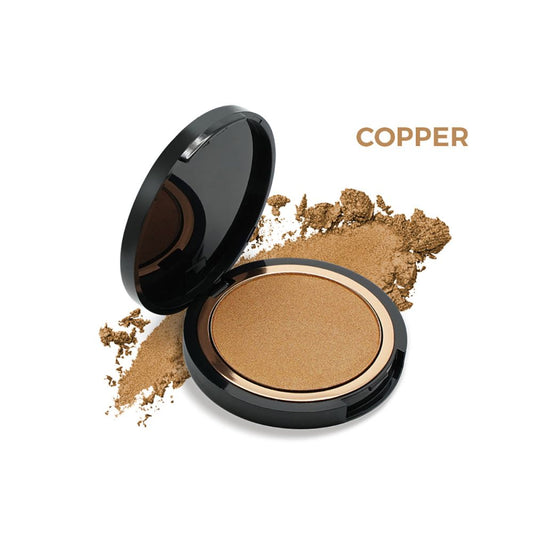 ST London Dual Wet & Dry Eyeshadow, Copper, Silky and Smooth Texture - Front View