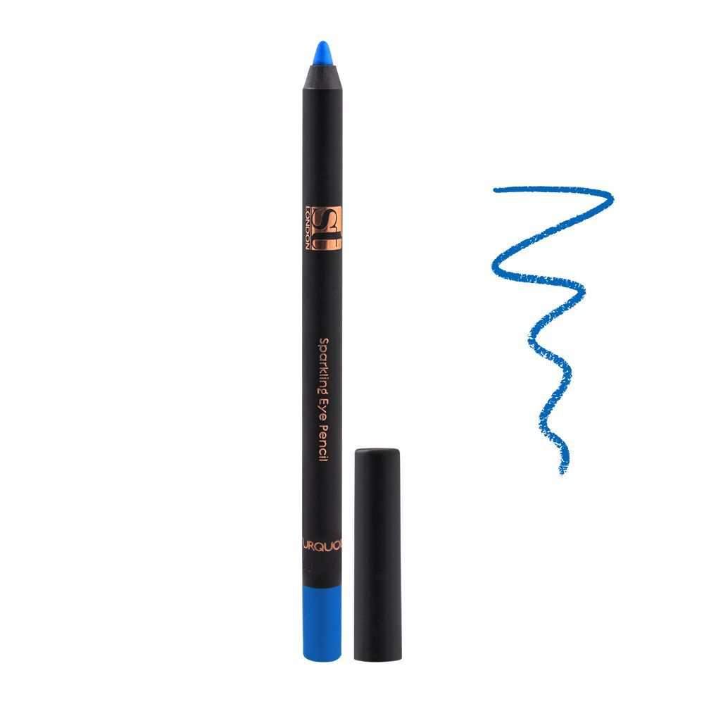 ST London Sparkling Eye Pencil, Turquoise -  Front View