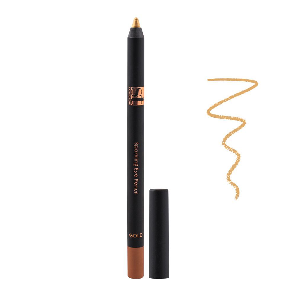 ST London Sparkling Eye Pencil, Gold -  Front View