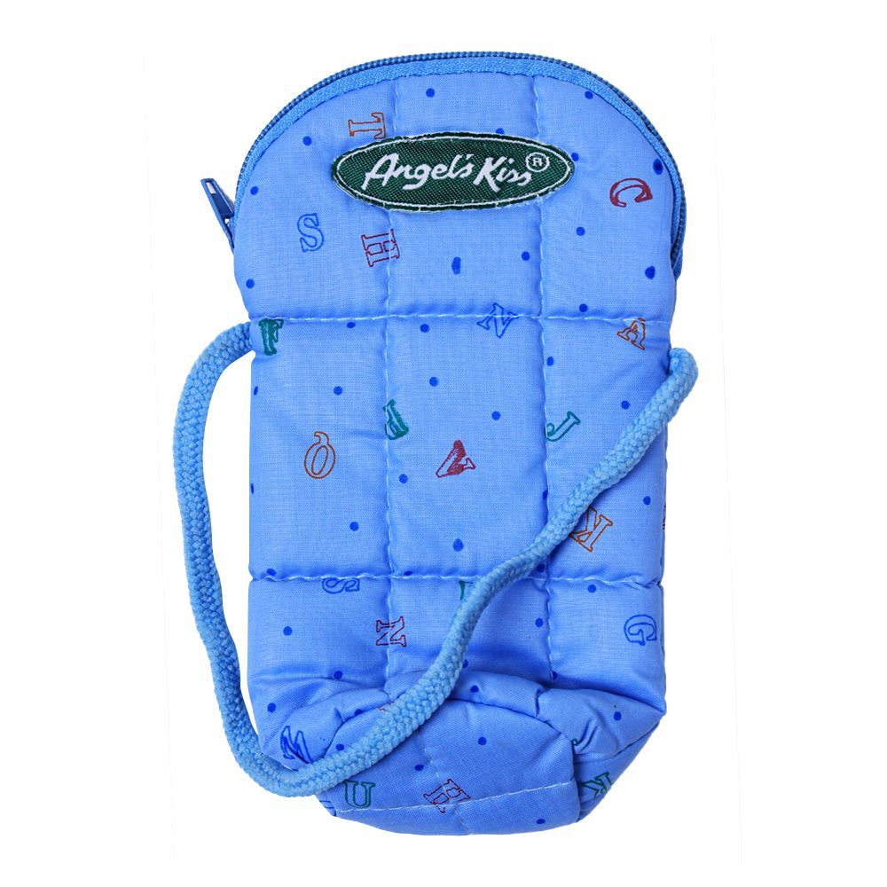 Angel's Kiss Feeder Cover, Small, Blue - Front View