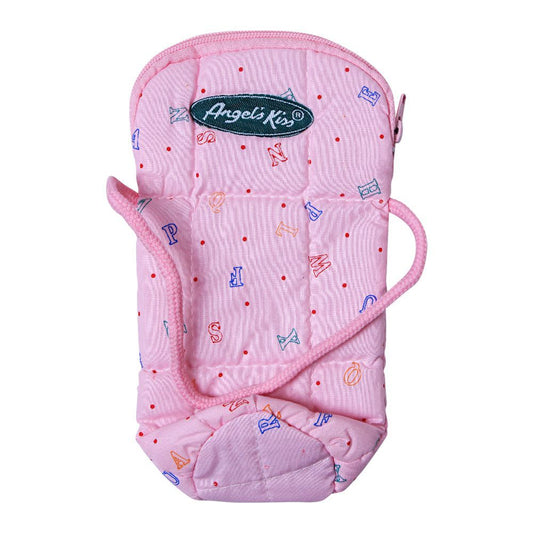 Angel's Kiss Feeder Cover, Large, Pink - Front View