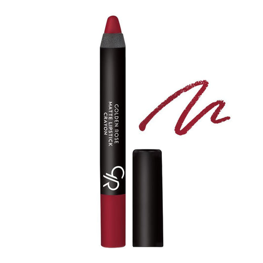 Golden Rose Matte Lipstick Crayon, 04 - Front View