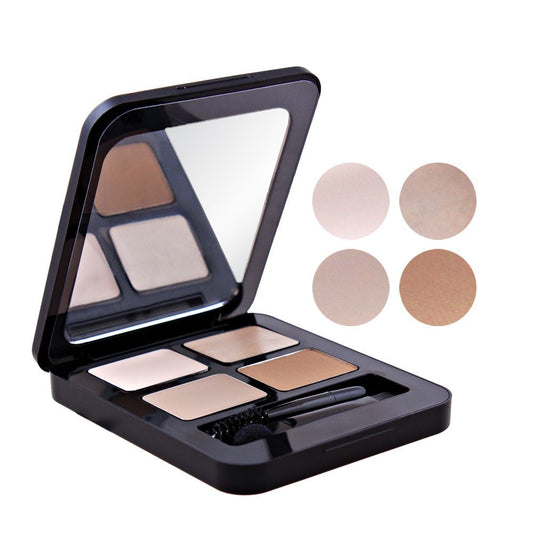 J. Note Total Look Brow Kit, 01 Fair - Front View