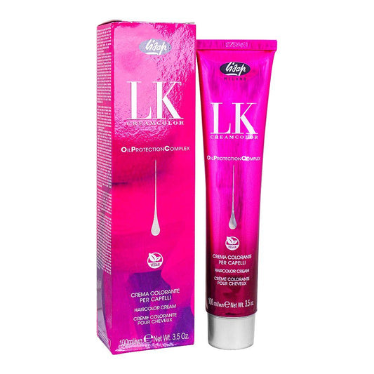 Lisap LK 1:1 Cream Hair Color, 8/72 AA Light beige Ash Blonde, 100ml -  Front View