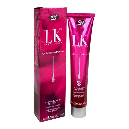 Lisap Milano LK 1:1 Cream Color, 8/0 AA Light Ash Blonde, 100ml -  Front View