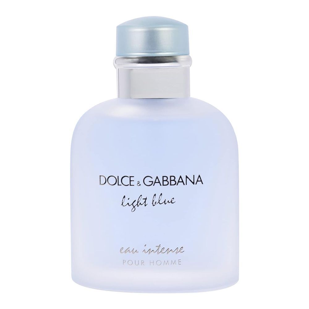 Dolce & Gabbana Light Blue Eau Intense , Eau De Parfum, for Men, 100ml - Front View