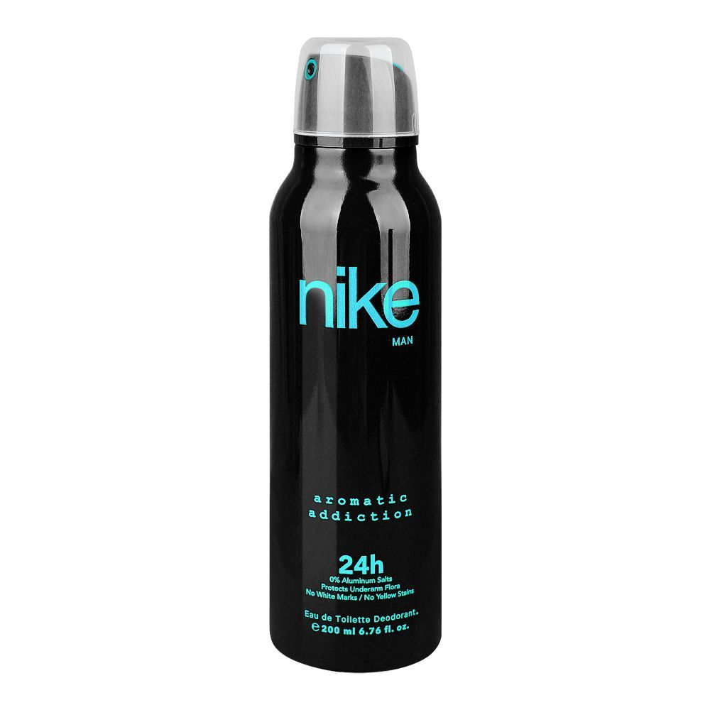 Nike-Aromatic-Addiction-Deodorant-Spray-Eau-de-Toilette-24-Hours-Lasting-For-Mens-200ml - Front View