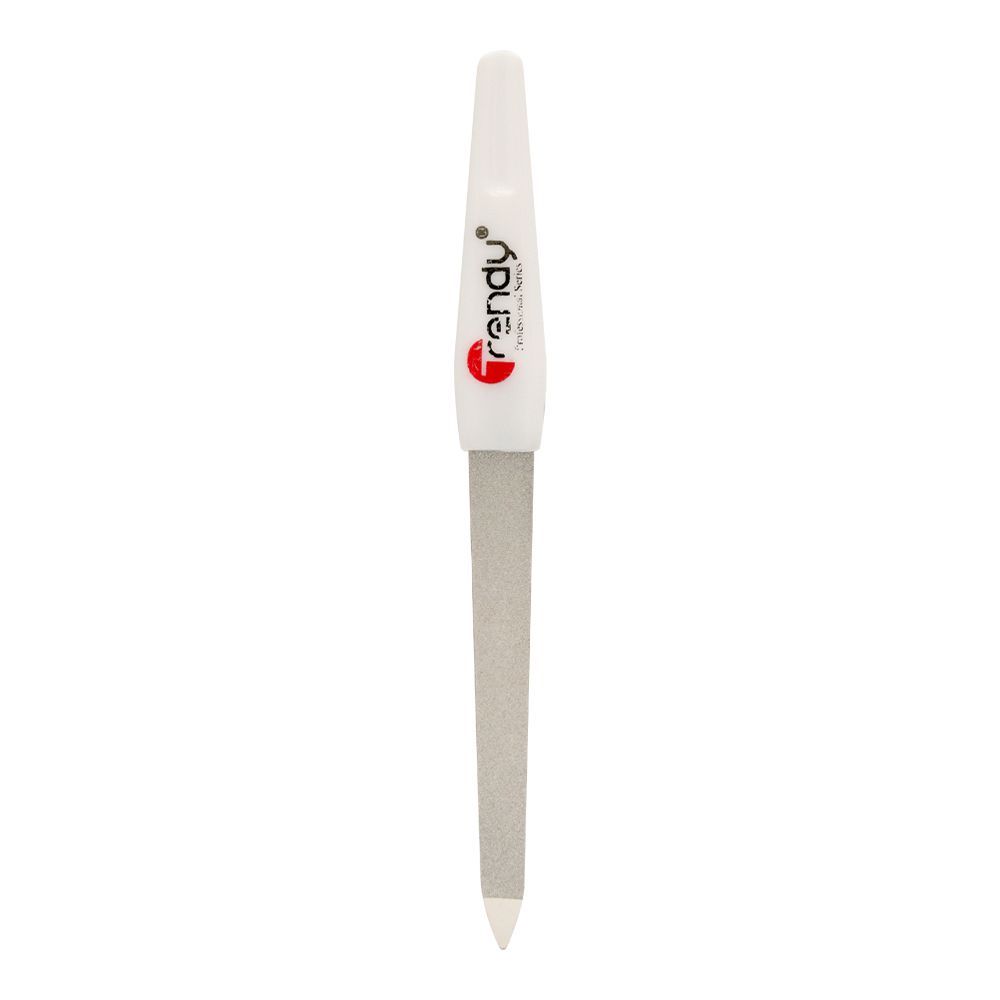 Trendy Plastic/Steel Nail Filer, 6 Inches, TD-236 - Front View