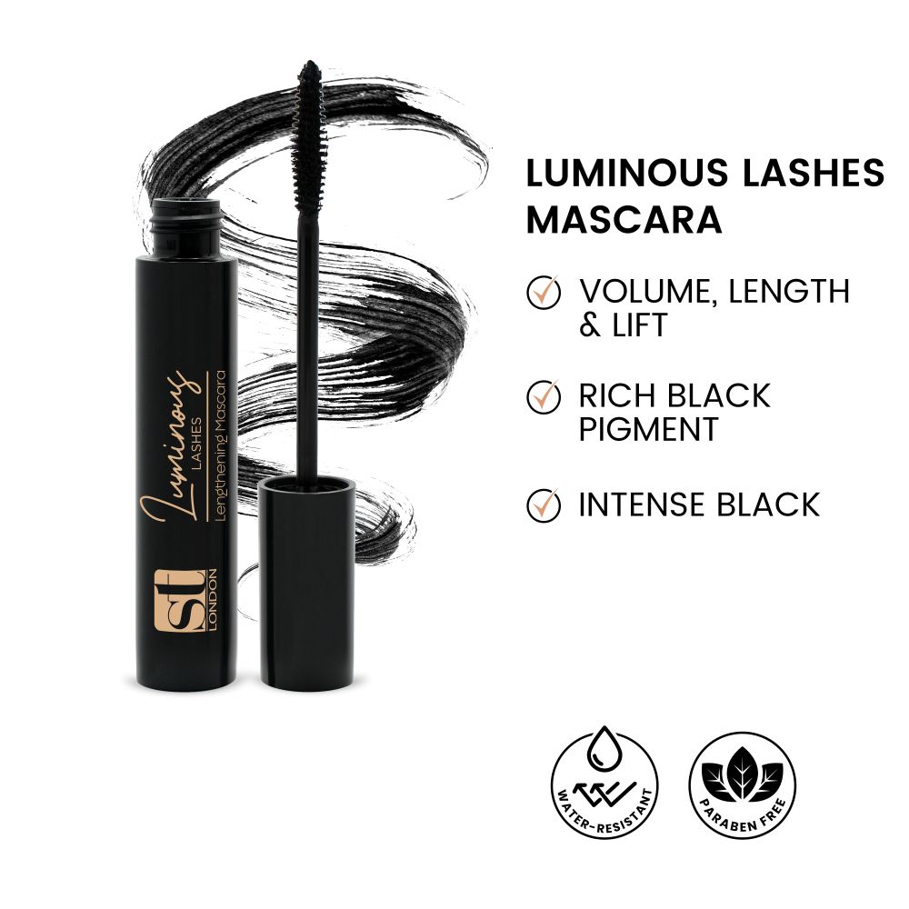 ST London Luminious Lashes Volume Mascara, 001 - Front View