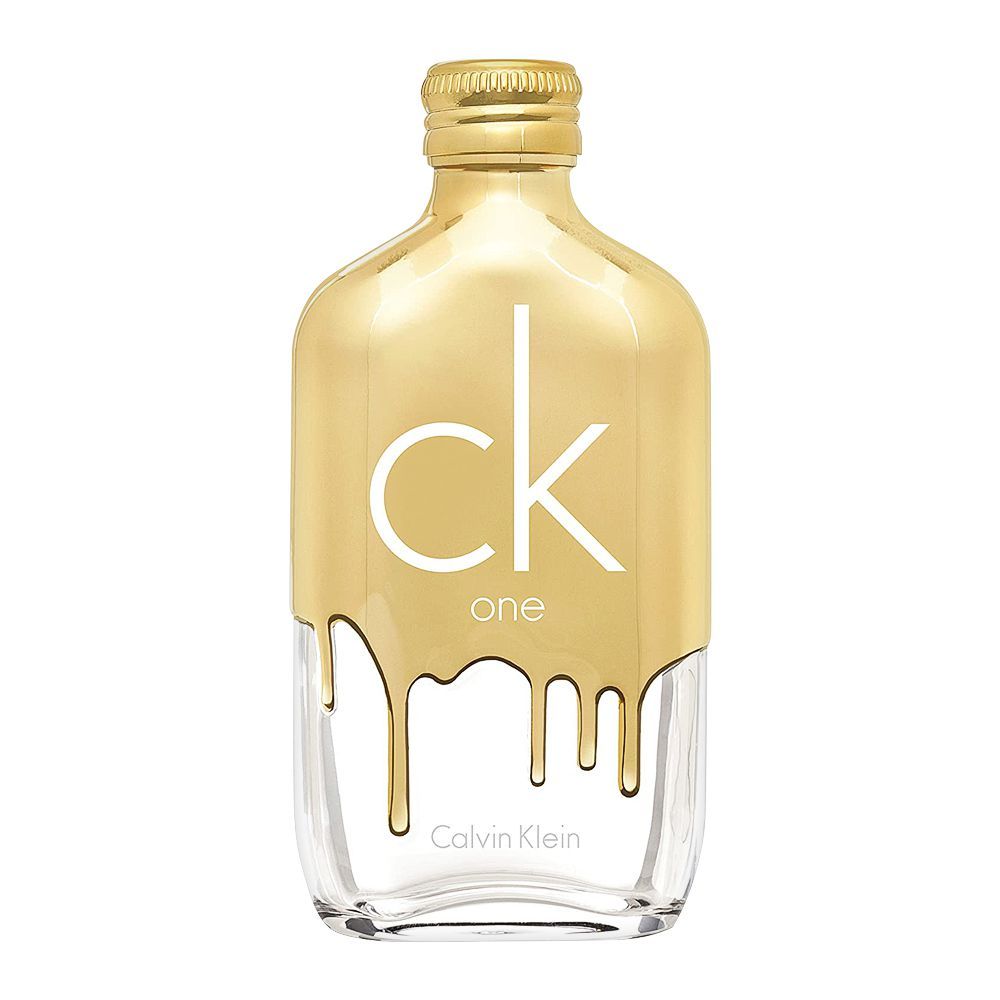 Calvin Klein One Gold Eau De Toilette, Fragrance For Men & Women, 100ml - Front View